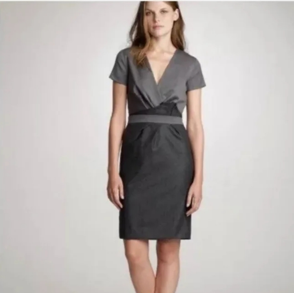 J Crew Holiday Heidi Dress In Prince of Wales Plaid Sz 0 NWT MSTP $198